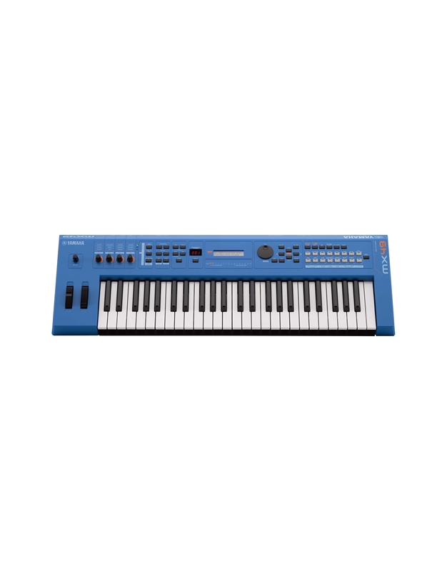 YAMAHA MX-49II Blue Synthesizer