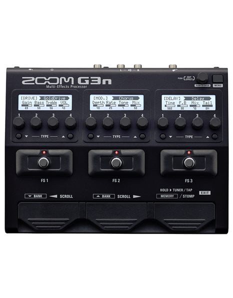 ZOOM G3n Πολυεφέ Ηλεκτρικής Κιθάρας