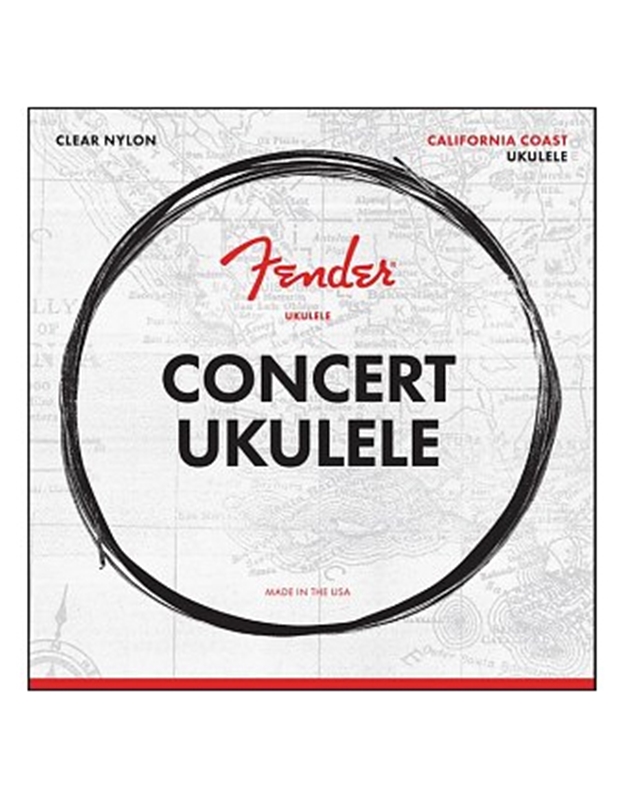 FENDER Χορδές για Concert Ukulele