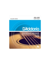 D'Addario EJ-16 Χορδές Ακουστικής Κιθάρας