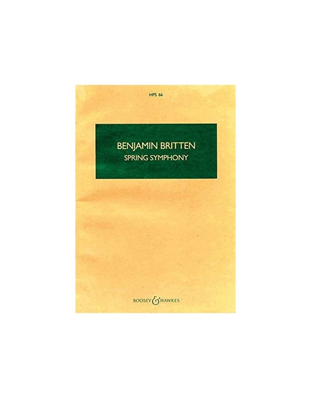 Britten – Spring Symphony Op.44