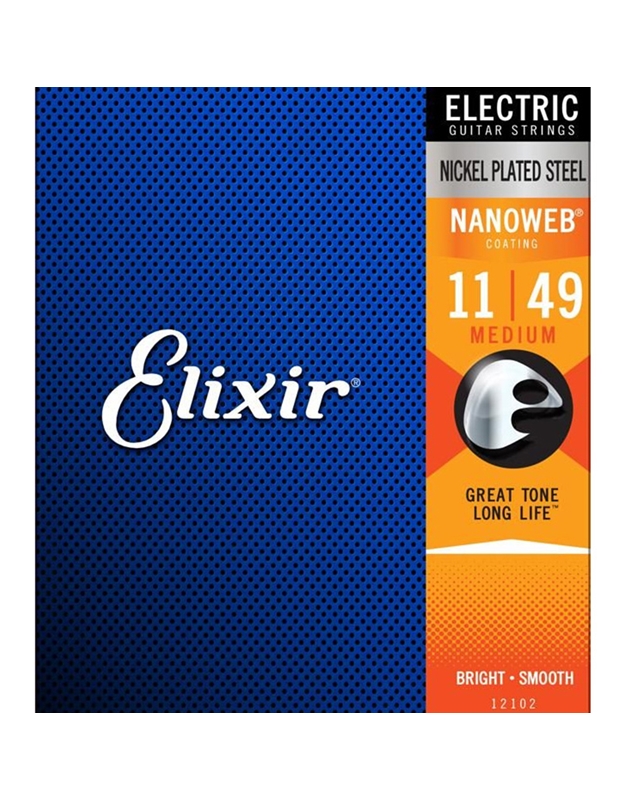 ELIXIR 12102 ''Nanoweb'' Medium Χορδές Ηλεκτρικής Κιθάρας