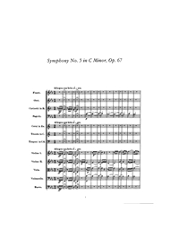 Beethoven Ludwig Van - Symphonies Nos. 5,6,7 (Full Score)