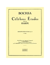 Bochsa - 40 Easy Etudes For Harp, Op. 318, Vol. 2