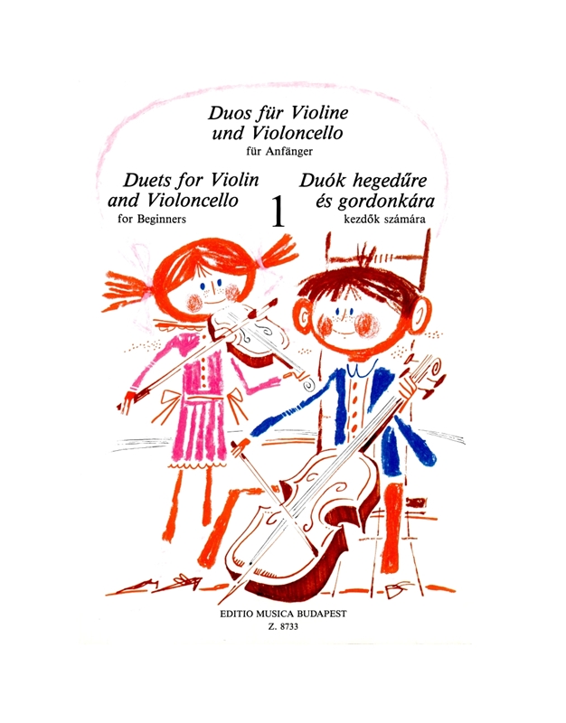 Duets For Violin & Violoncello (For Beginners) Vol. I