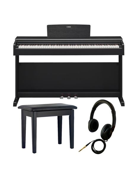 YAMAHA YDP-144B Ηλεκτρικό Πιάνο με Κάθισμα και Ακουστικά Βundle