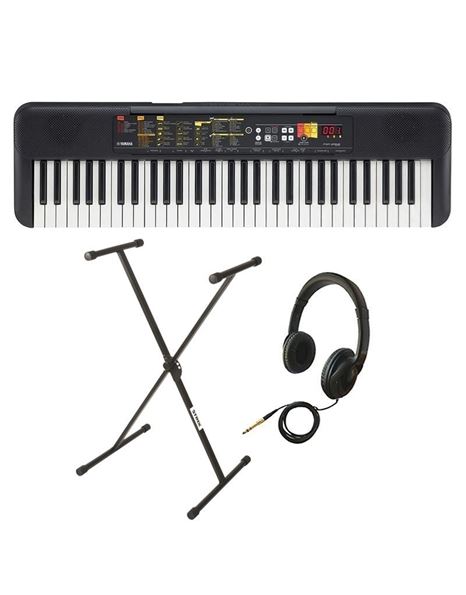 YAMAHA PSR-F52 Αρμόνιο/Keyboard με Βάση STRIX by QUIKLOK και Ακουστικά Βundle