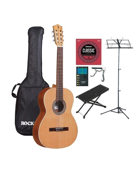 ALHAMBRA Z-Nature Classical Guitar 4/4 with Gig bag and Accessories Bundle 1
