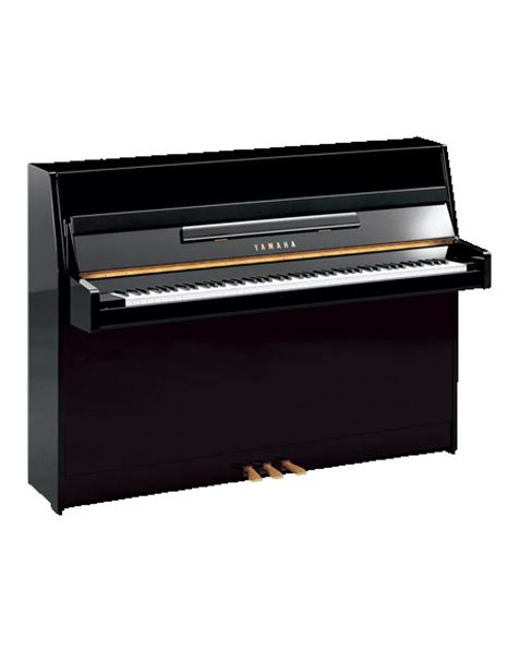 YAMAHA C-108  Upright Piano Polished Ebony - Premium Used