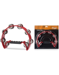 STAGG TAB-2 RD Red Cutaway Tambourine