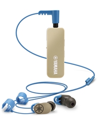 YAMAHA EPH-WS01-Beige Ακουστικά με Μικρόφωνο Bluetooth