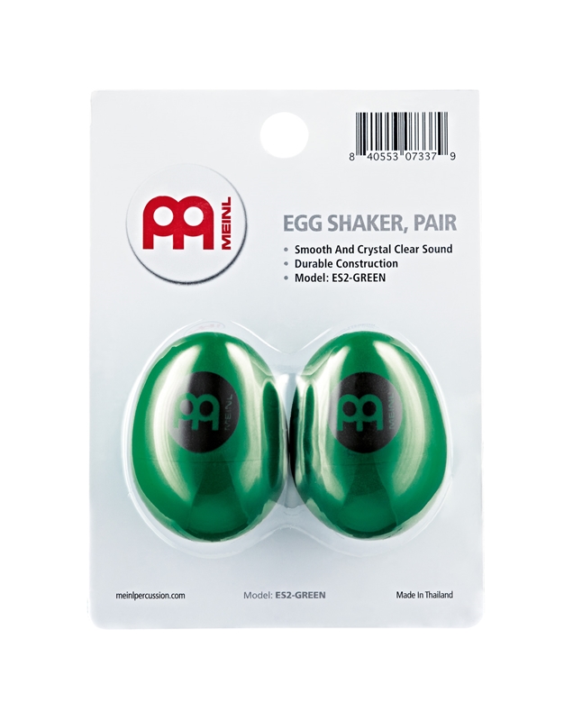 ΜΕΙΝL ΕS2-Green Plastic Egg Shakers