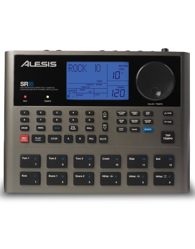 ALESIS SR-18 Drum Machine 