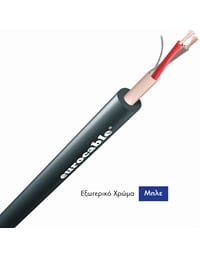 EUROCABLE 02Β6E Microphone Cable Blue