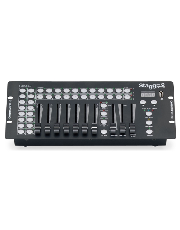 STAGG Commandor 10-2 Dmx Controller 10CH