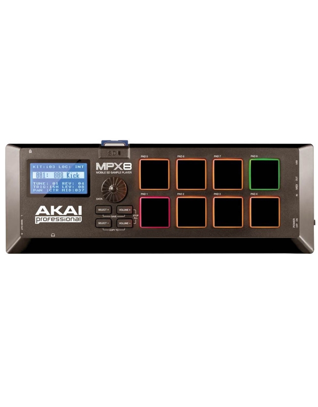 AKAI MPX-8 Mobile SD Sampler - Pad Controller