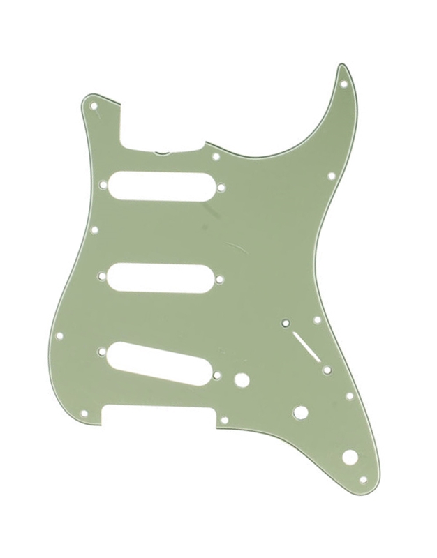 FENDER Pickguard Stratocaster S/S/S 11-Hole Mint Green