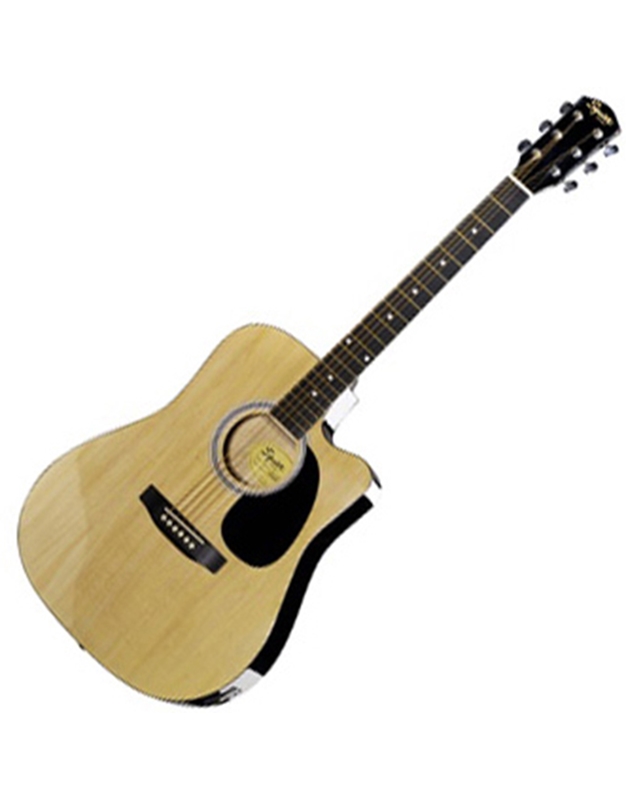 FENDER Squier SA-105CE Natural Electric Acoustic Guitar 