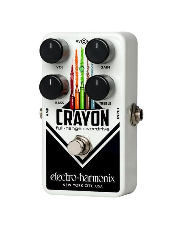ELECTRO HARMONIX Crayon 69 Guitar Effects Pedal Full Overdrive