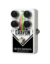 ELECTRO HARMONIX Crayon 69 Guitar Effects Pedal Full Overdrive