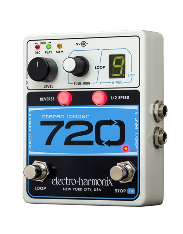 ELECTRO HARMONIX 720 Stereo Looper Pedal Effect