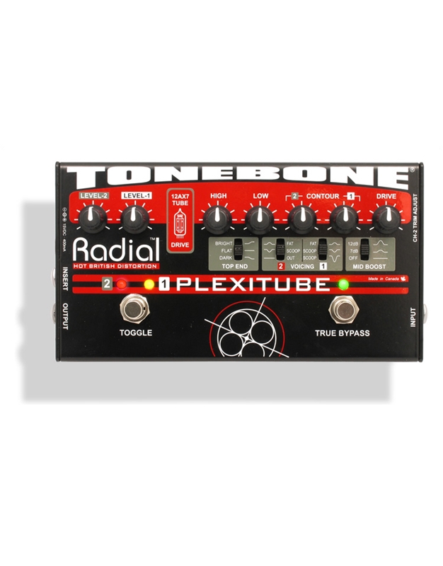 RADIAL Tonebone Plexitube 12ΑΧ7 Distortion Πετάλι