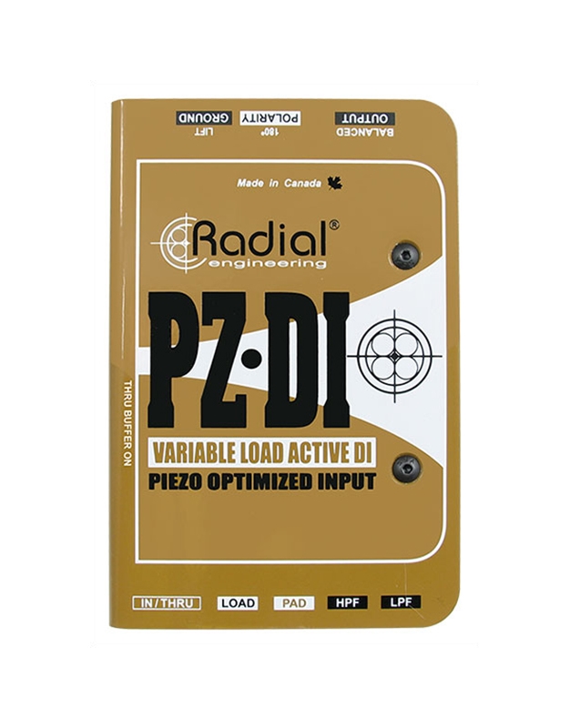 RADIAL PZ-DI Orchestral Instrument Active DI Box