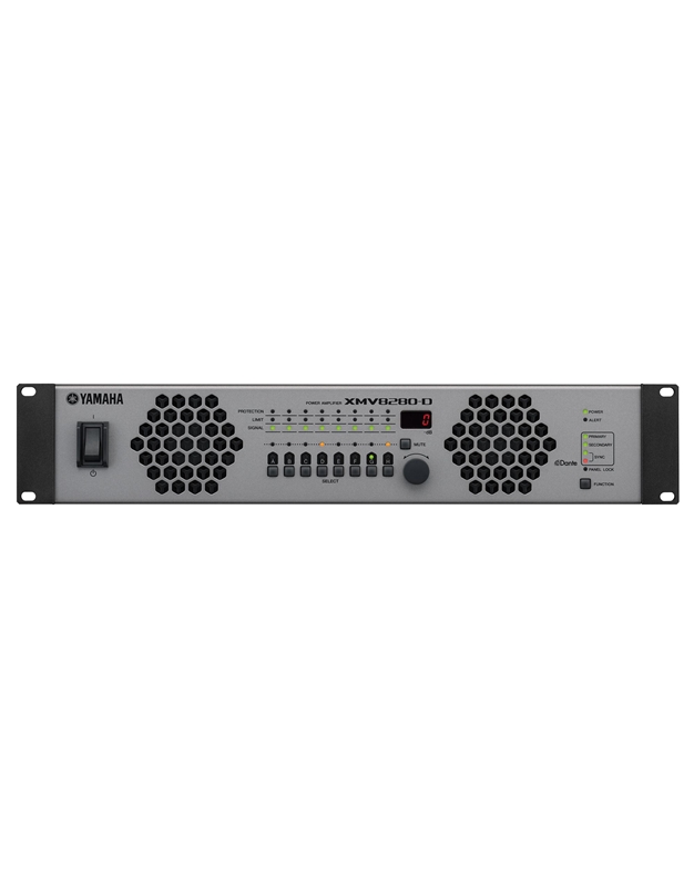 YAMAHA XMV-8280-D Power Amplifier 100V/8x250W