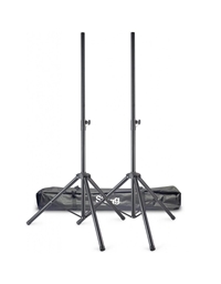 STAGG SPS-0620 Speaker Stand Set ( 2 Piece. ) With Carry Bag