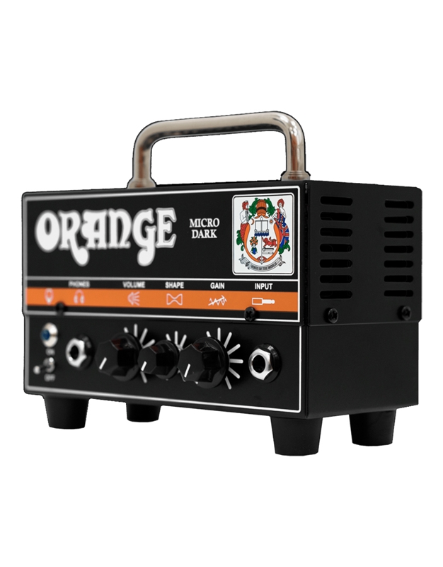 ORANGE Micro Dark Υβριδική Kεφαλή Ηλεκτρικής Κιθάρας Με Λυχνίες 20 Watts