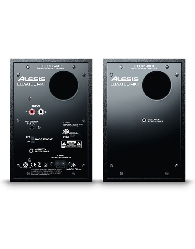 ALESIS Elevate-3-MKII Active Studio Monitor Speakers (Pair)