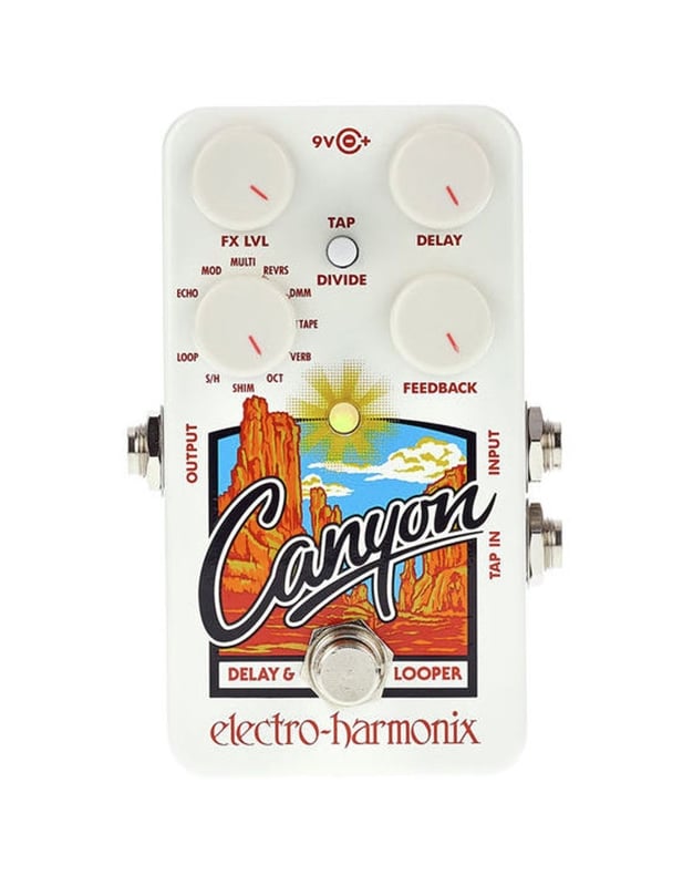 ELECTRO HARMONIX Canyon Effects Pedal Delay & Looper