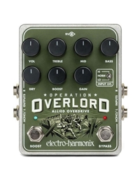 ELECTRO HARMONIX Overlord Effects Pedal Overdrive