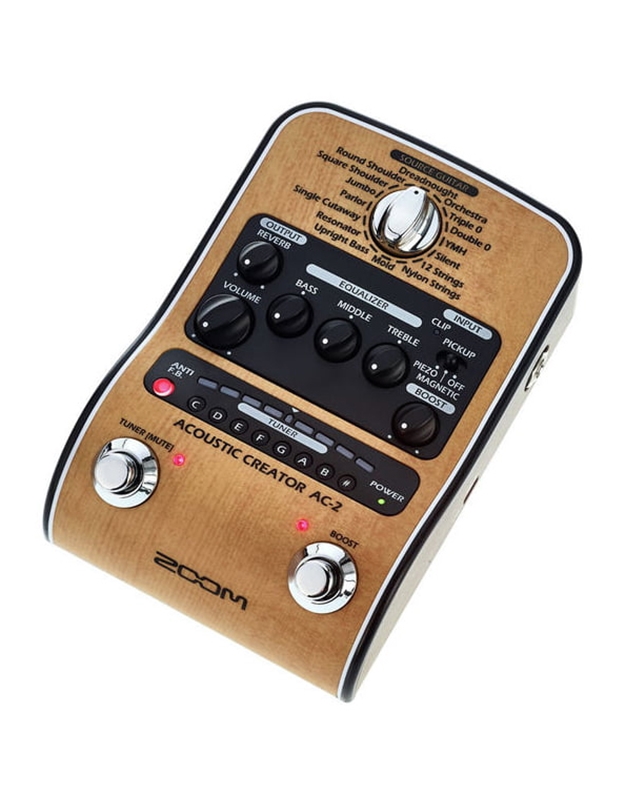ZOOM AC-2 Acoustic Guitar Effects Pedal