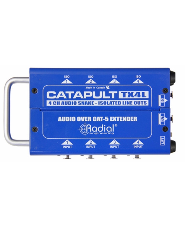 RADIAL TX4L Catapult 4-Channel Cat 5 Audio Snake