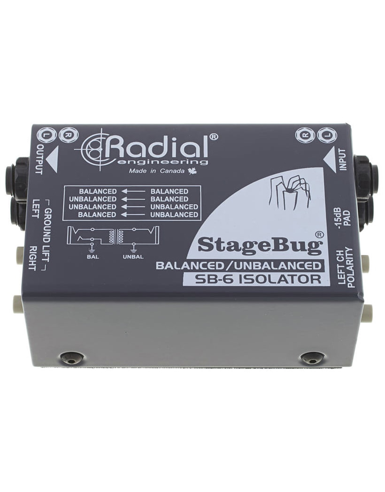 Radial StageBug SB-6 2chパッシブ・アイソレーター | tspea.org