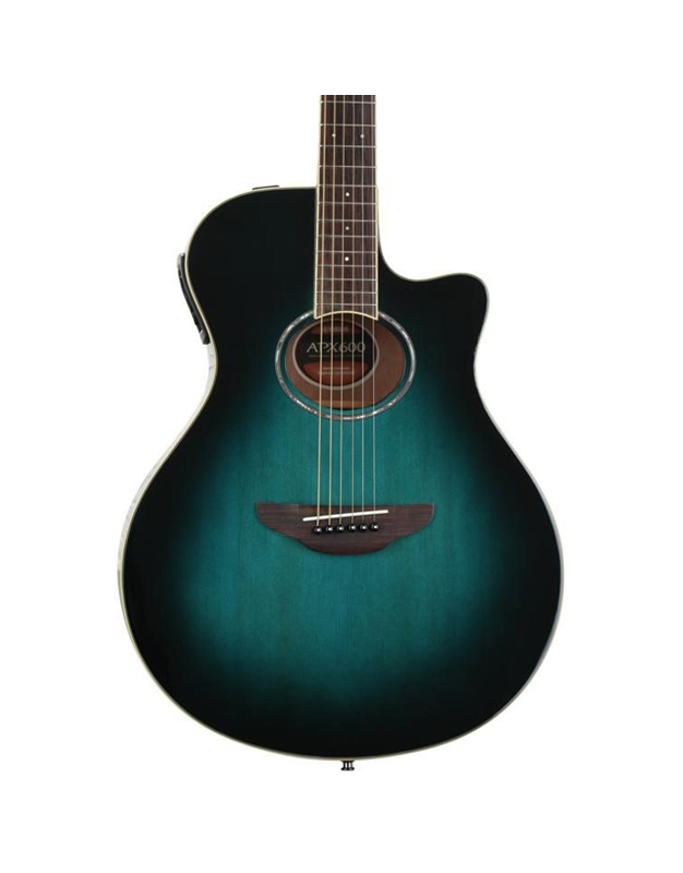 YAMAHA APX-600 Electric Acoustic Guitar Oriental Blue Burst