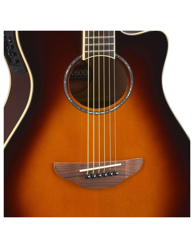 YAMAHA APX-600 Old Violin Sunburst Acoustic-electric Guitar