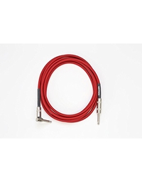 DIMARZIO EP-1710-SR-RD Guitar Cable 3m Red Angled