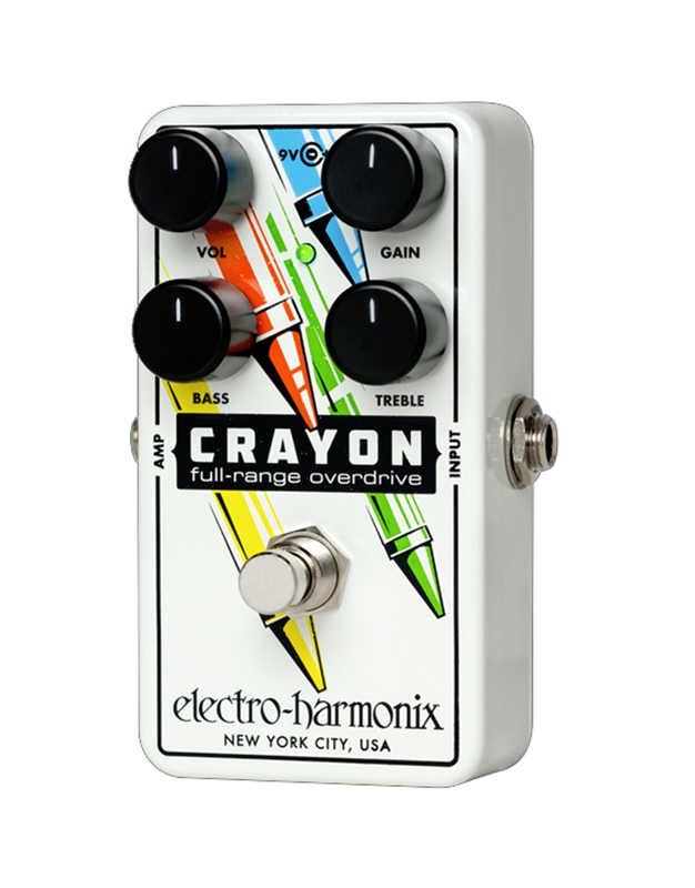 ELECTRO HARMONIX Crayon 76 Effects Pedal Full Overdrive