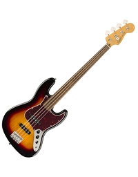 FENDER Squier Classic Vibe 60's Jazz Bass LRL 3TS Electric Fretless Bass