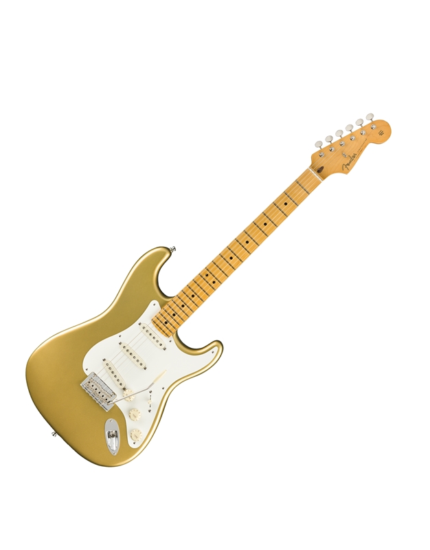 FENDER Lincoln Brewster Stratocaster Maple Aztec Gold Electric Guitar + Free Amplifier