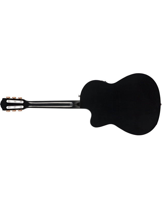 FENDER CN-140SCE Black Electric Nylon Strings Guitar