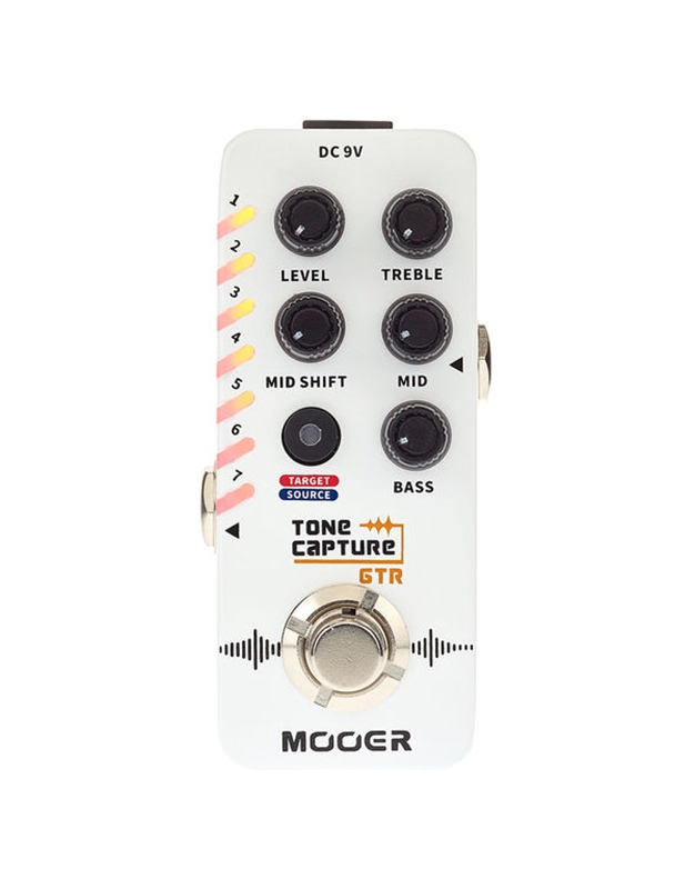 MOOER Tone Capture ΕQ Sampler Electric Guitar Pedal