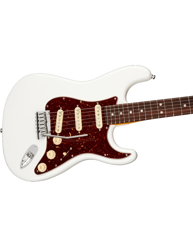 FENDER American Ultra Stratocaster RW Arctic Pearl Electric Guitar