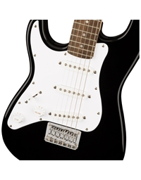 FENDER Squier Mini Stratocaster  Black Electric Guitar 3/4 Left-Handed