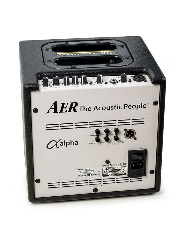 AER Alpha Black Acoustic Instruments Amplifier 40 Watt