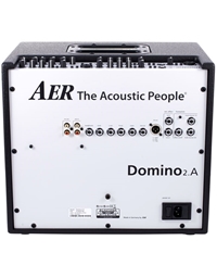 AER Domino 2A Black Acoustic Instruments Amplifier 2 x 60 Watt