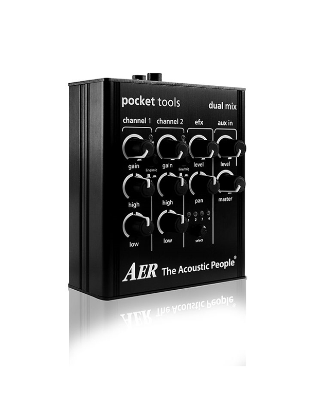 AER Pocket Tools DualMix 2 Προενισχυτής Οργάνου - Φωνής