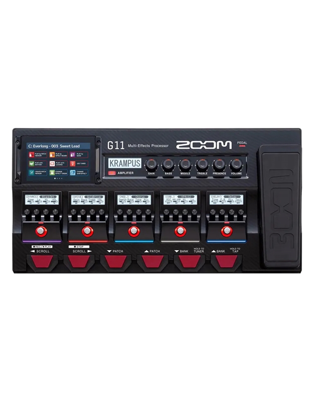 ZOOM G11 Multi-Effect Processor for Electric Guitar